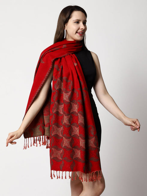 Women's Jamawar Wool Stole